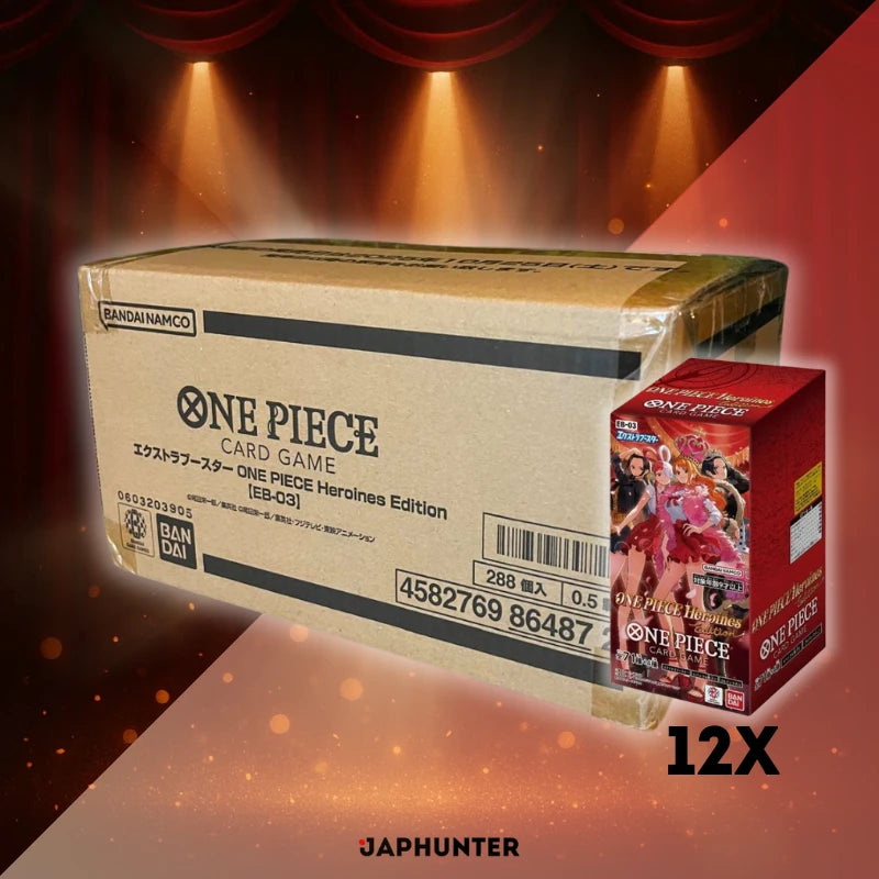 One Piece EB-03 Heroines Edition Japanese Booster Box Display